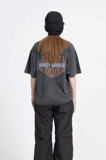 America Eagle Vintage Washing Short Sleeve T-Shirt